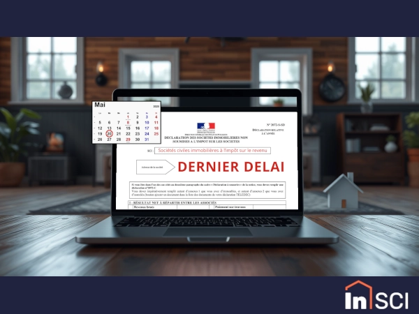 🧾Déclarer les revenus de votre SCI, dernier délai ! - iN-SCi gestion immobilière de votre SCI familiale 🧾Déclarer les revenus de votre SCI, dernier délai !